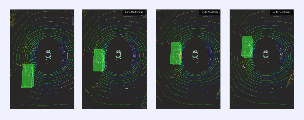 Point cloud cuboid tracking