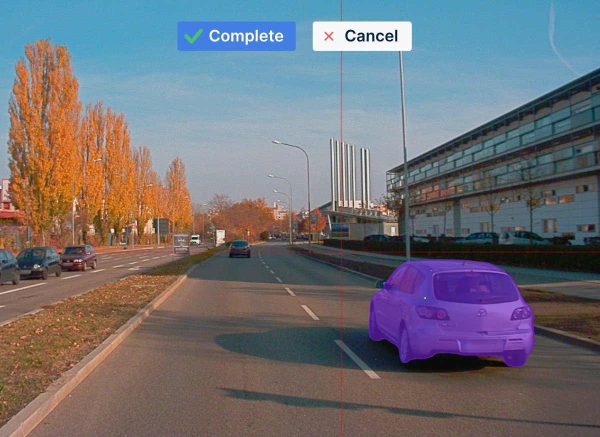 Superfast segmentation with magic segment