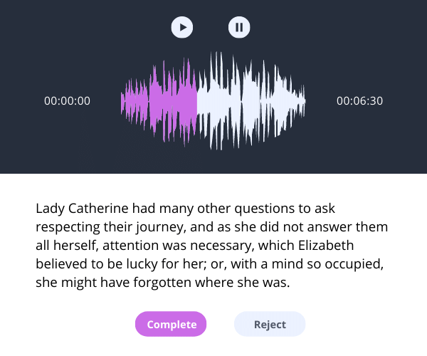 Audio annotation